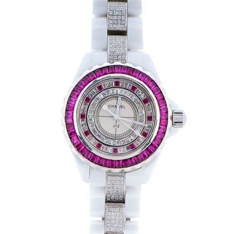 chanel j12 ruby watch price|Chanel j12 white price.